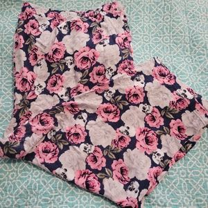 Torrid Floral Skull Sleep pant